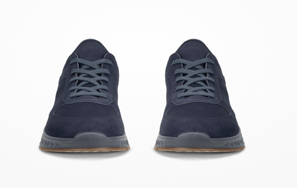 Ecco Exostride Navy Gortex Walking Shoe 835304 01303