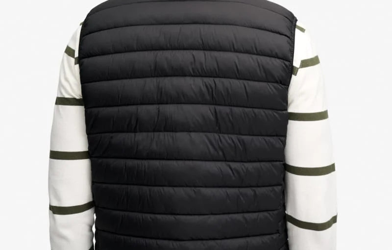 Superdry Black Gilet M5012516A 02a