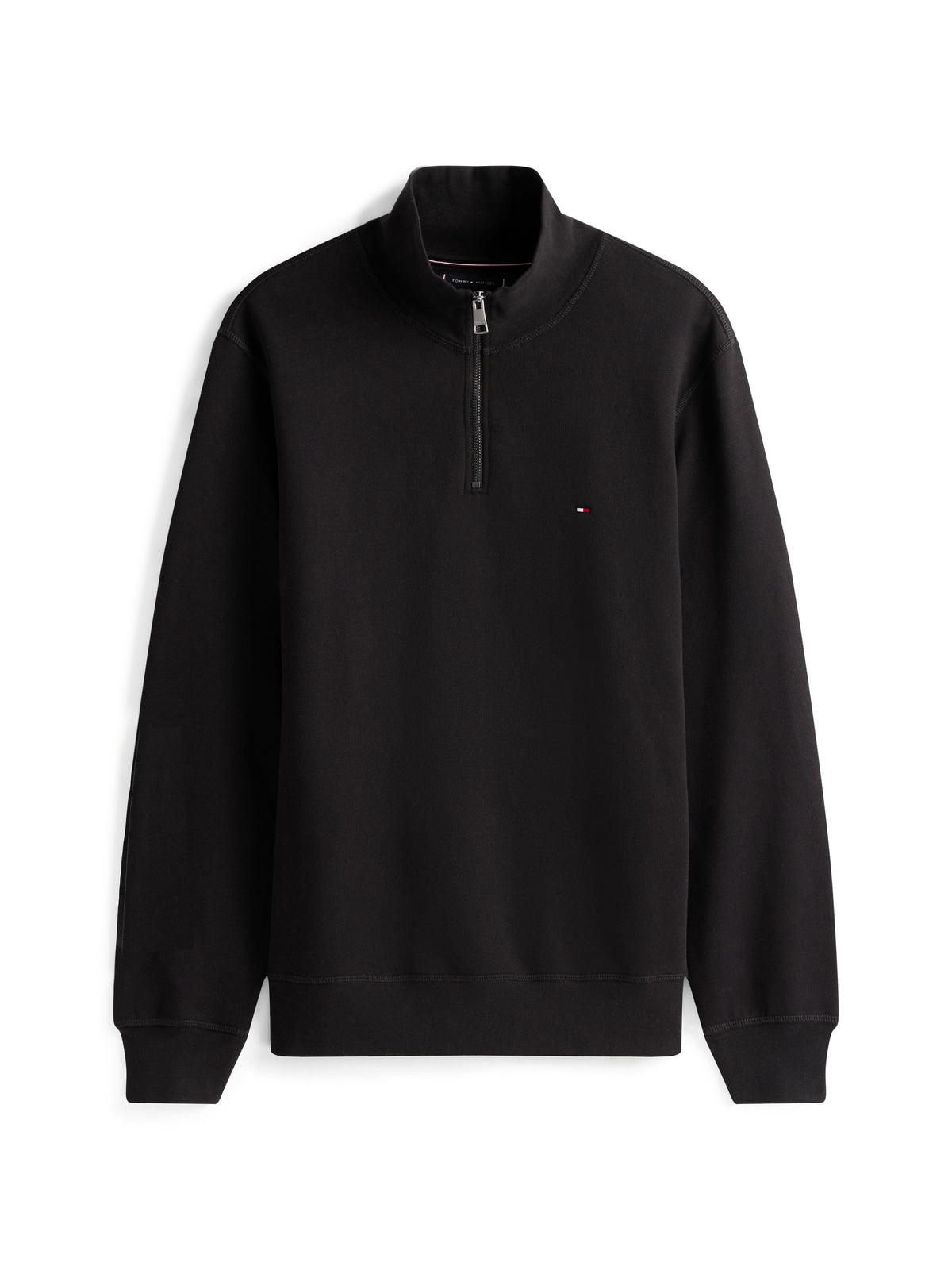 Tommy Hilfiger Black Zip Sweat MW0MW37233 bds