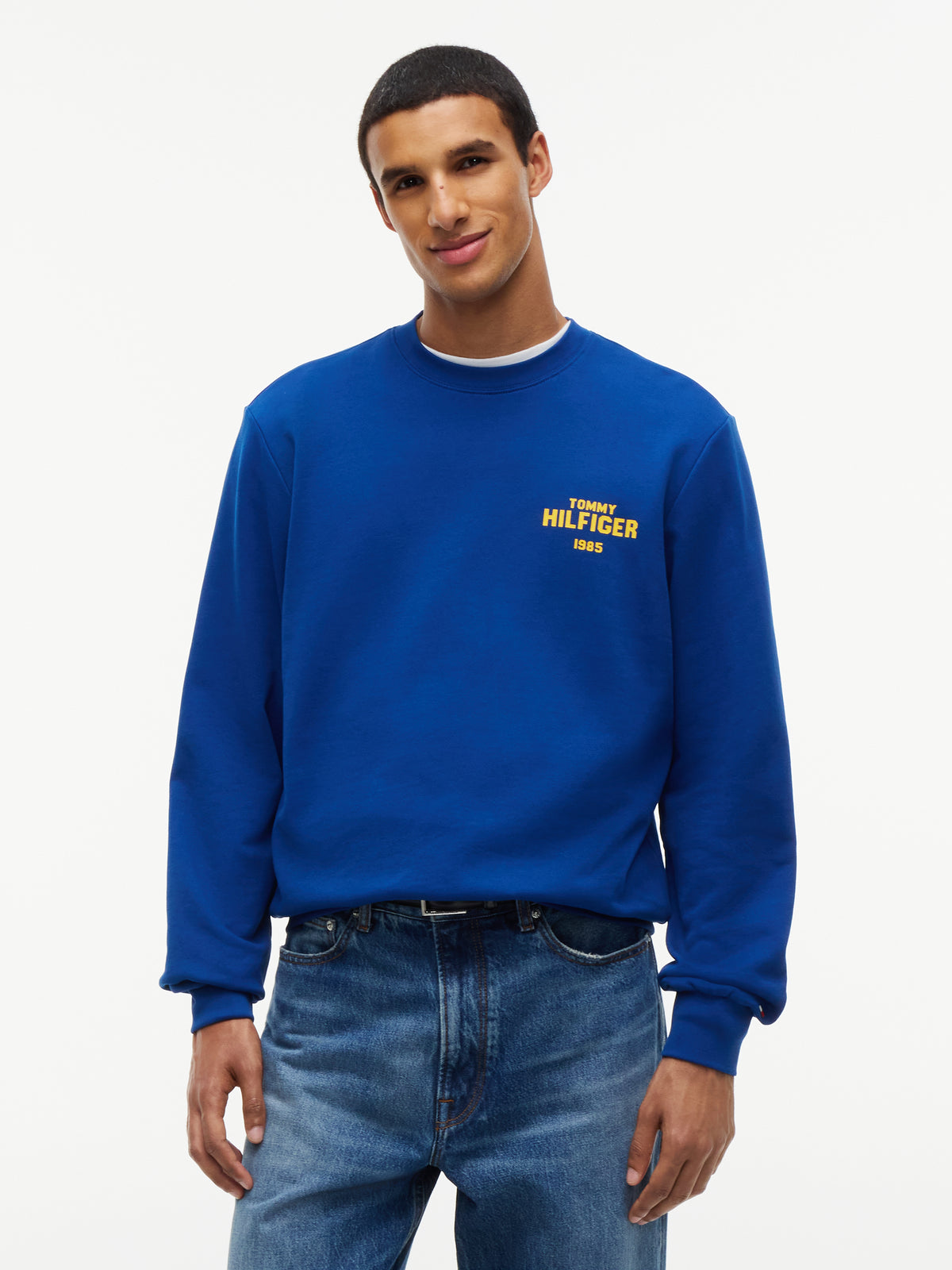Tommy Hilfiger Blue Sweat MW0MW44938 C5I