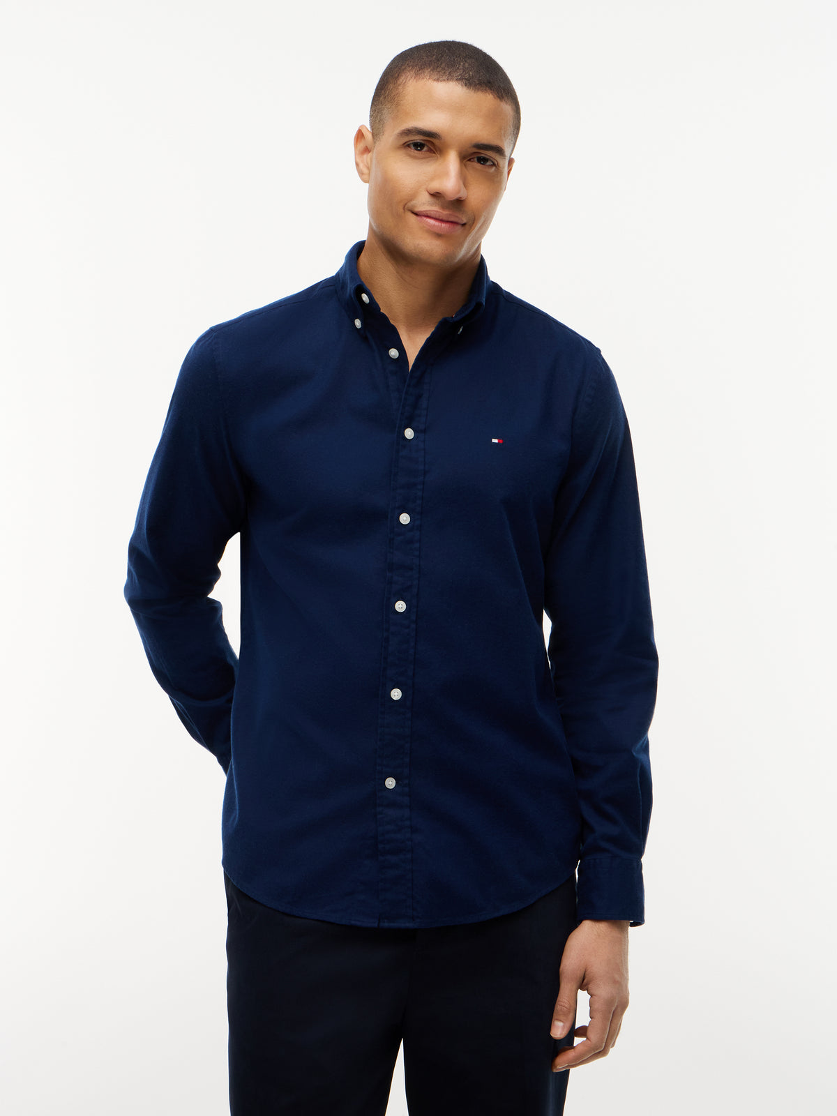 Tommy Hilfiger Navy Shirt MW0MW40469 DCC