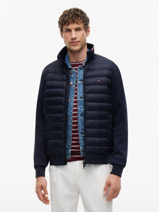 Tommy Hilfiger Navy Hybrid Jacket MW0MW41329 dw5