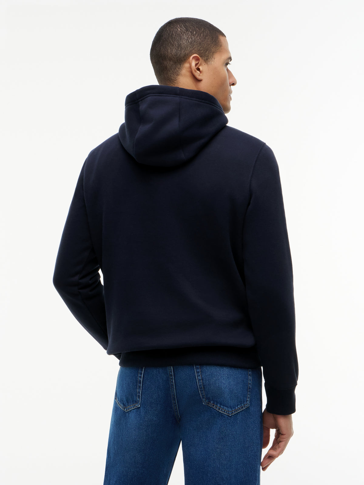 Tommy Hilfiger Navy Flag Hoodie MW0MW42735 dw5
