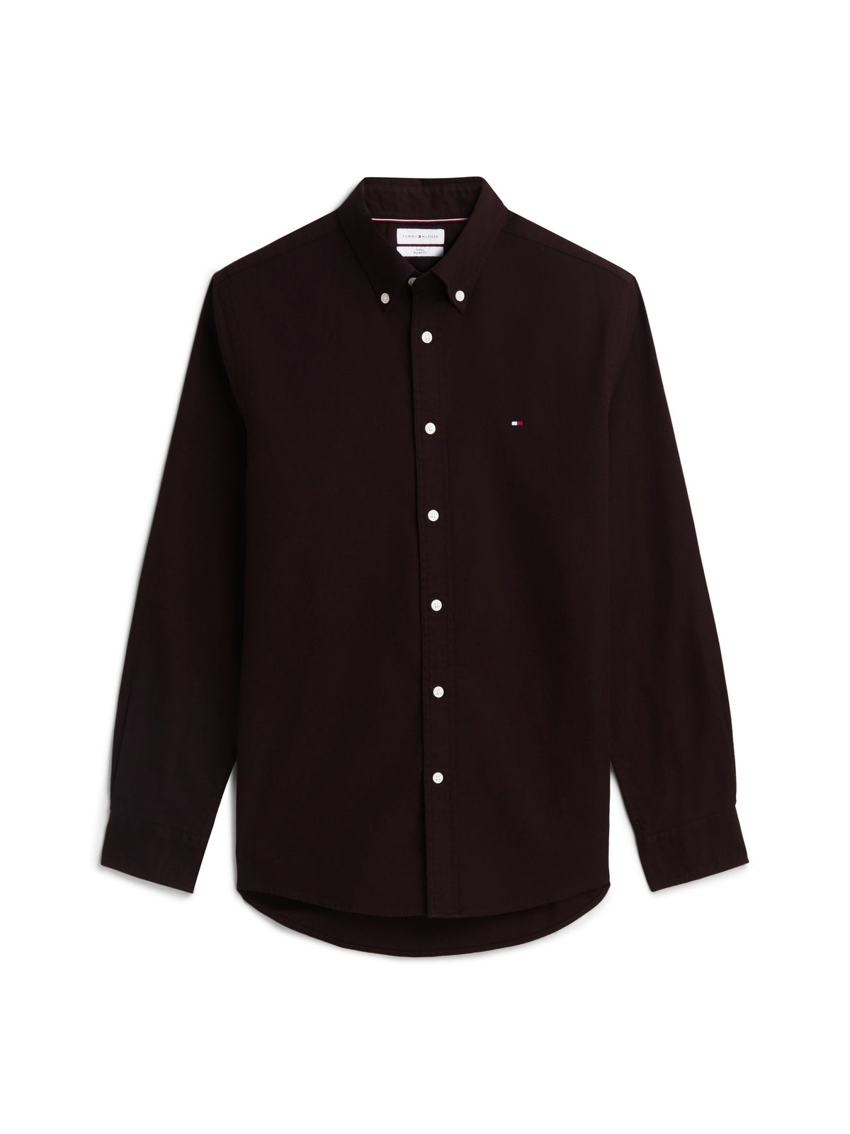 Tommy Hilfiger Chocolate Brown Shirt MW0MW40469 HJT
