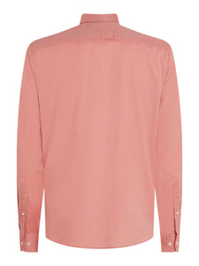 Tommy Hilfiger mw0mw30934 TJ5 | Poplin Regular Fit Shirt in Teaberry Pink