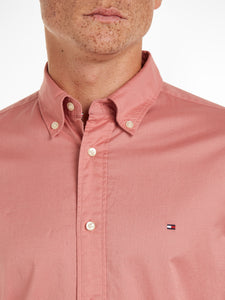 Tommy Hilfiger mw0mw30934 TJ5 | Poplin Regular Fit Shirt in Teaberry Pink