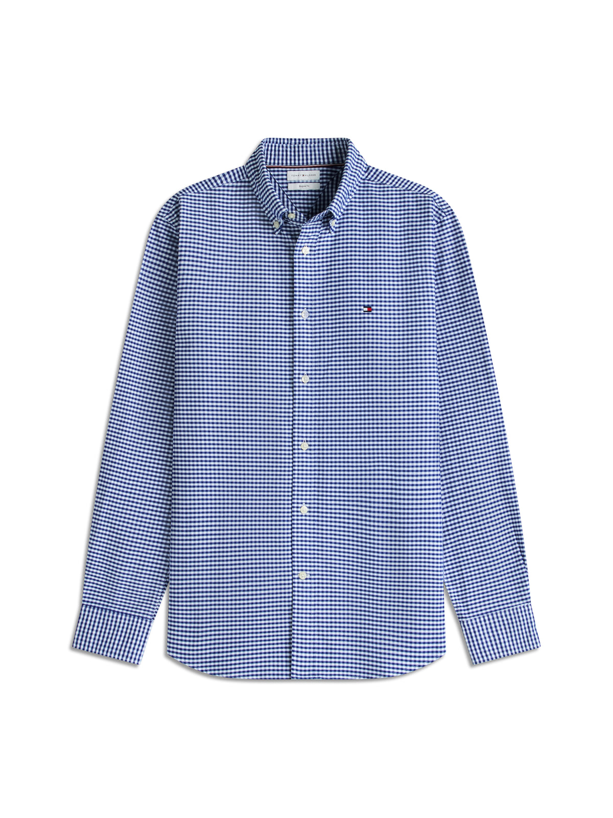 Tommy Hilfiger Royal Blue Gingham Shirt MW0MW36395 0MV