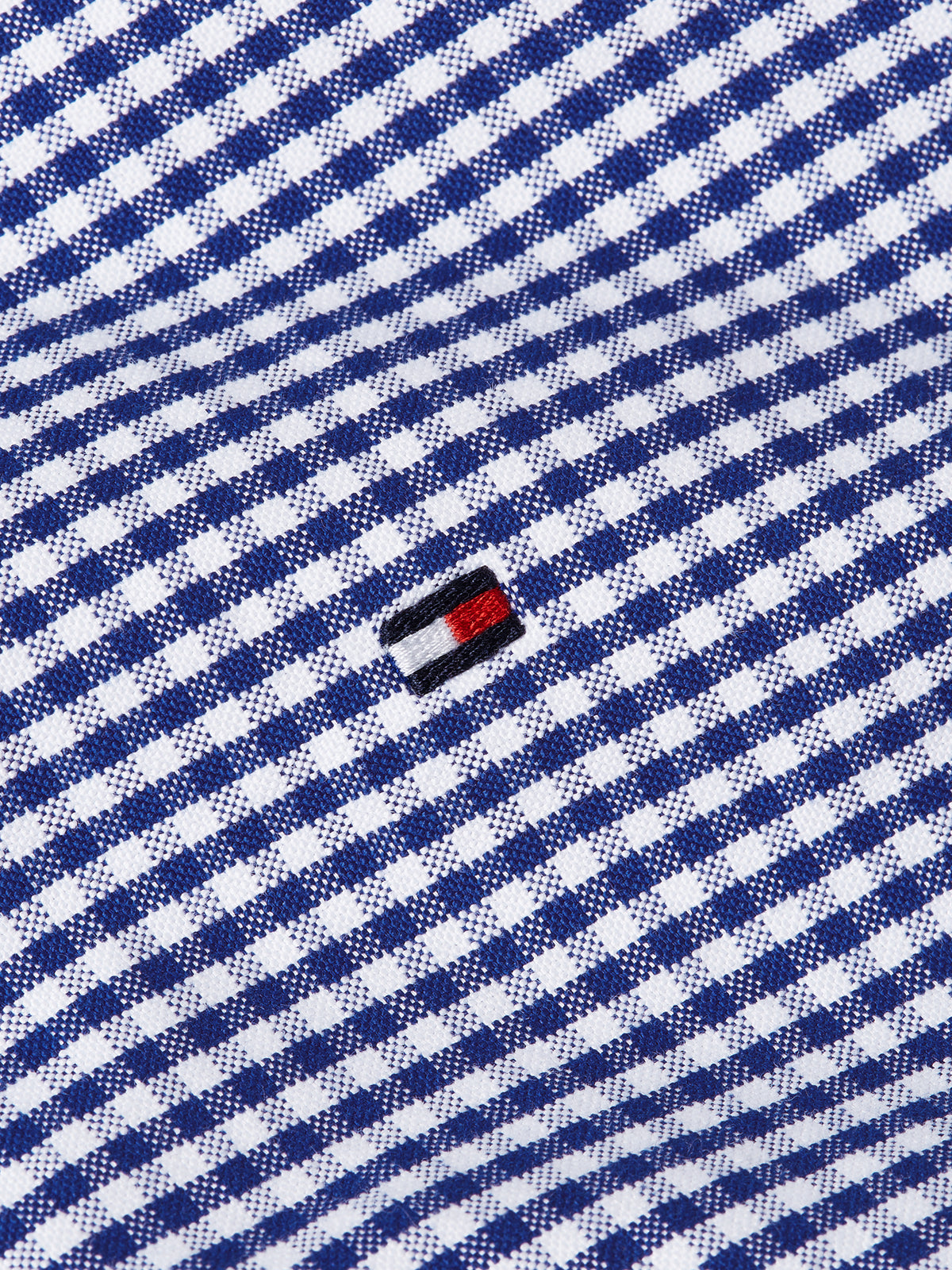 Tommy Hilfiger Royal Blue Gingham Shirt MW0MW36395 0MV