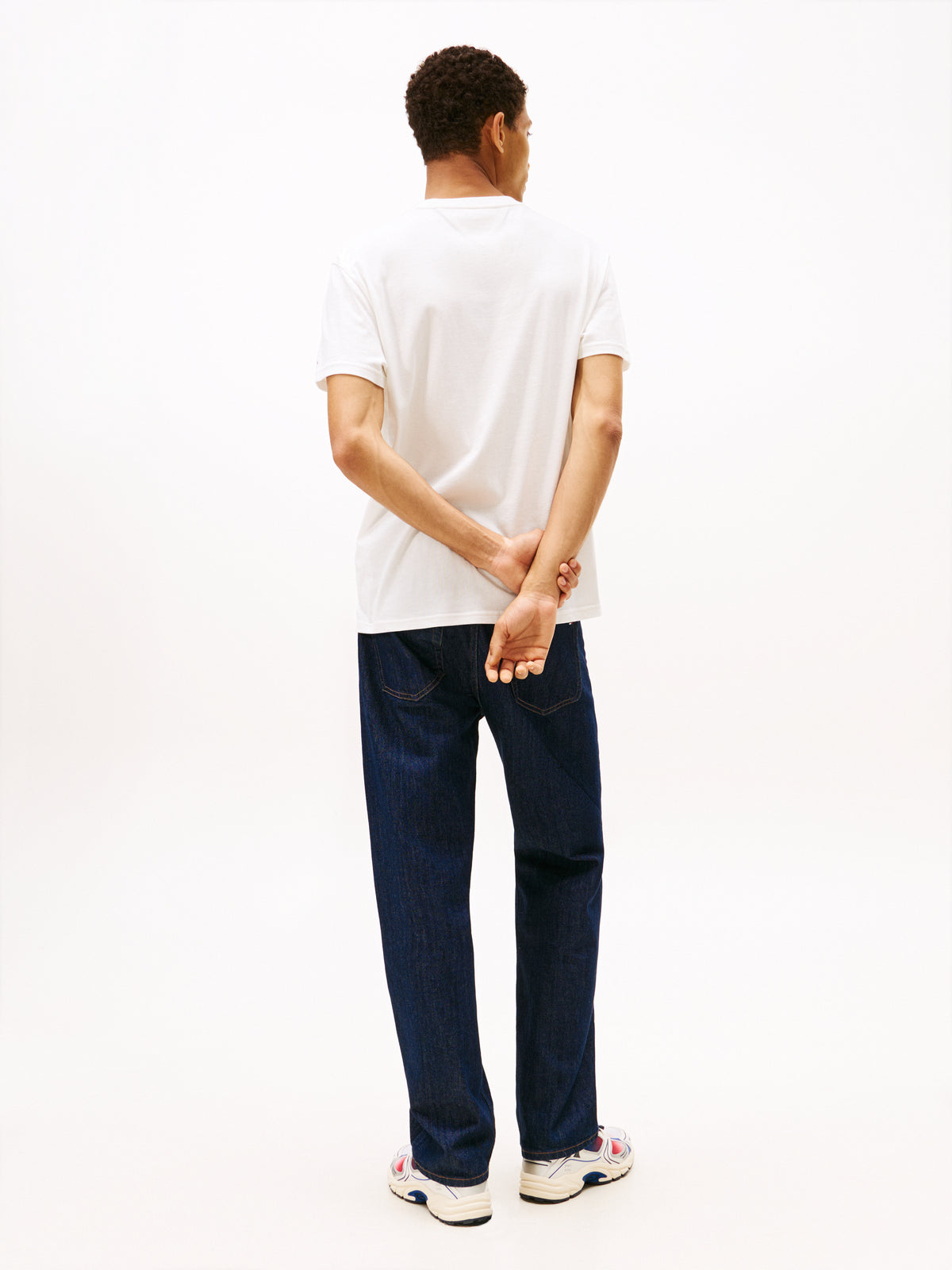 Tommy Jeans Ecru Tee dm0dm22307 YBL