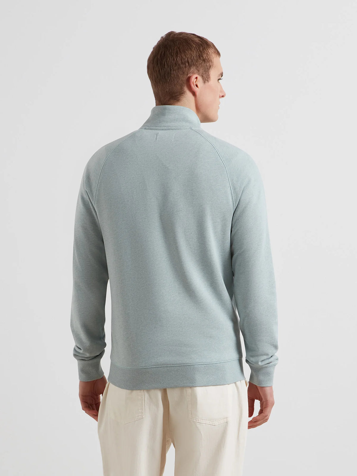 Farah Jim Green Zip Sweat F4KSB073 306