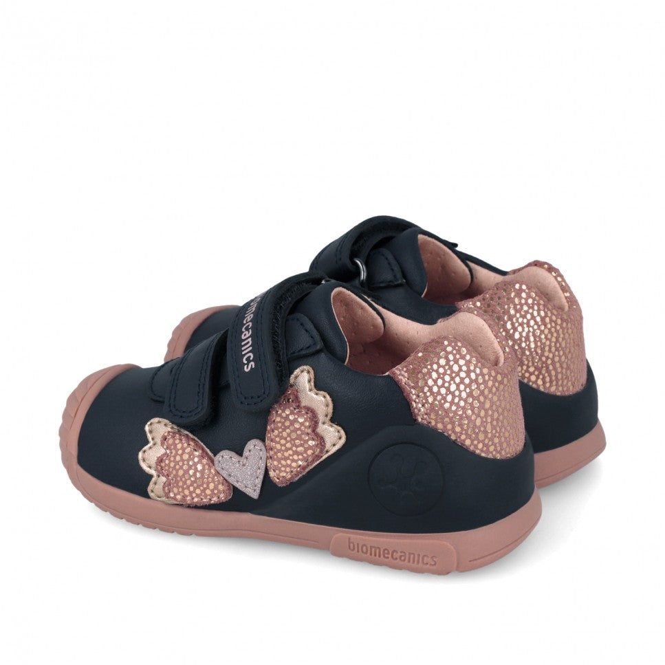 Biomecanics Navy Girls Shoe 261104 A183