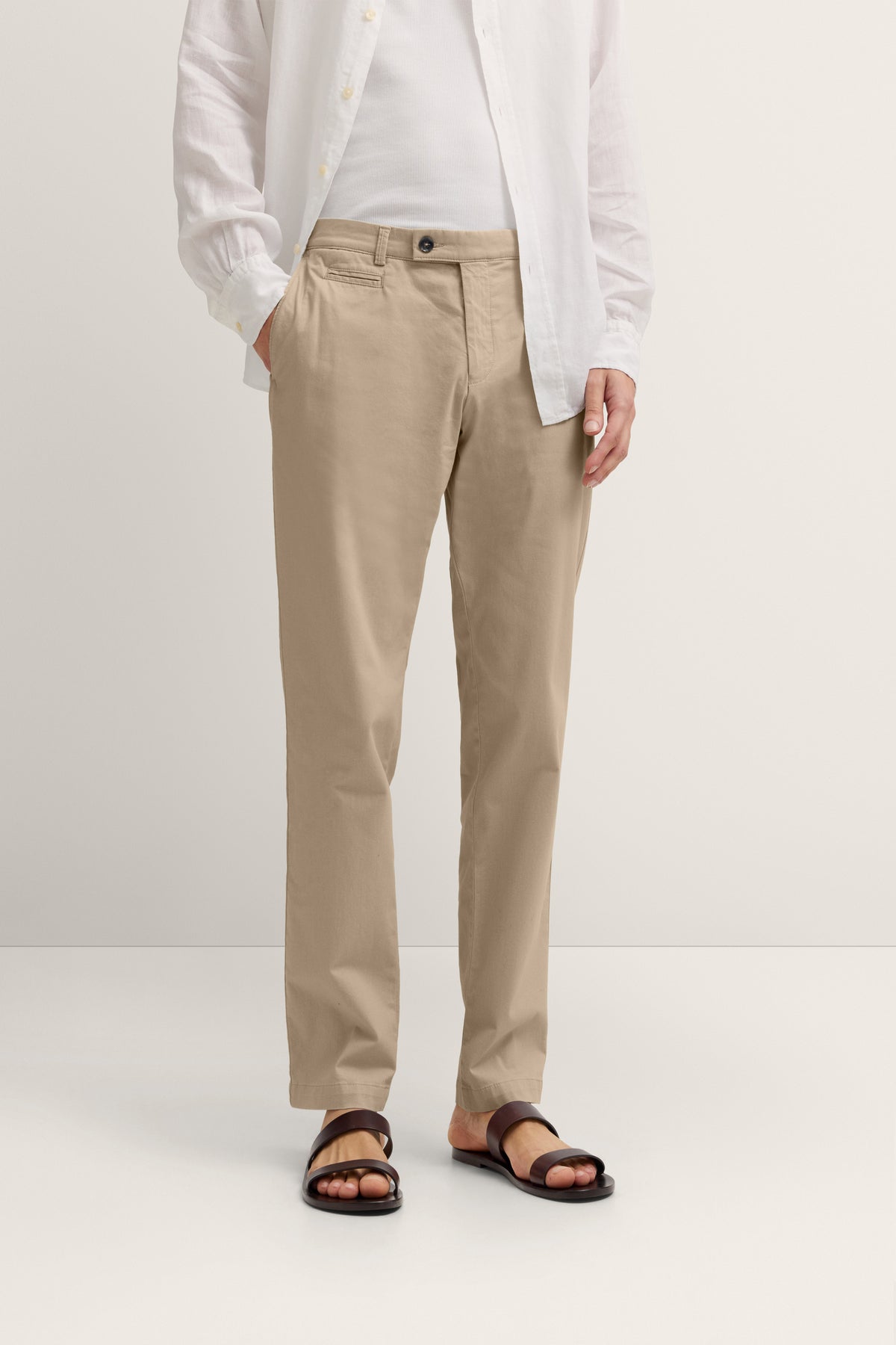 Bugatti Flexcity Light Beige Sand Chinos 4130 16370e 50