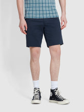 Load image into Gallery viewer, Farah f4hsb095 412 | Hawk Slim Fit Chino Shorts in Navy