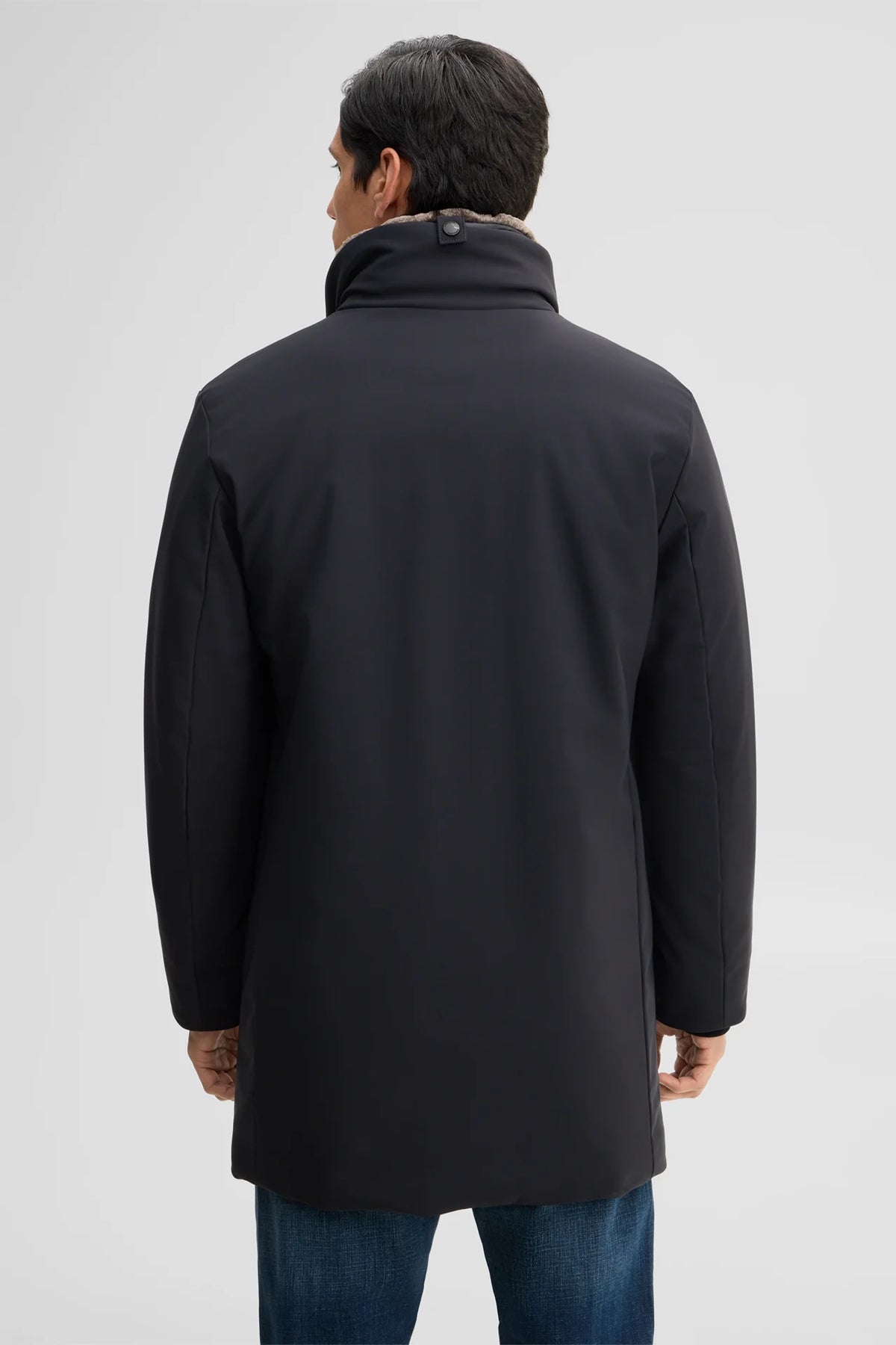 Strellson Waterproof Navy Coat 30043680 401