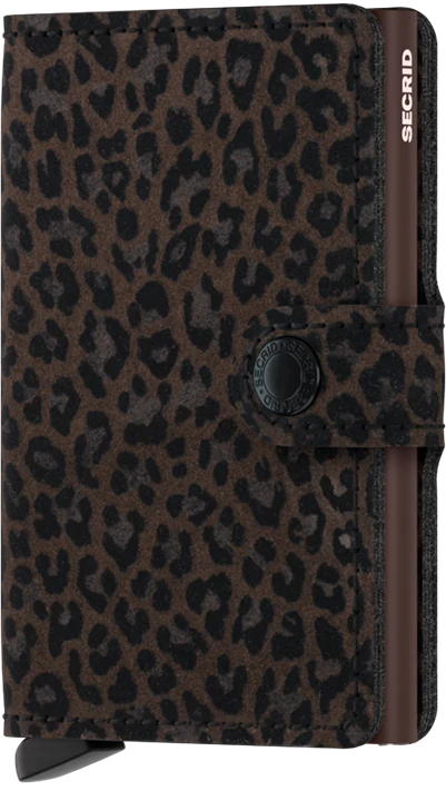 Secrid Leo Miniwallet Leopard Brown