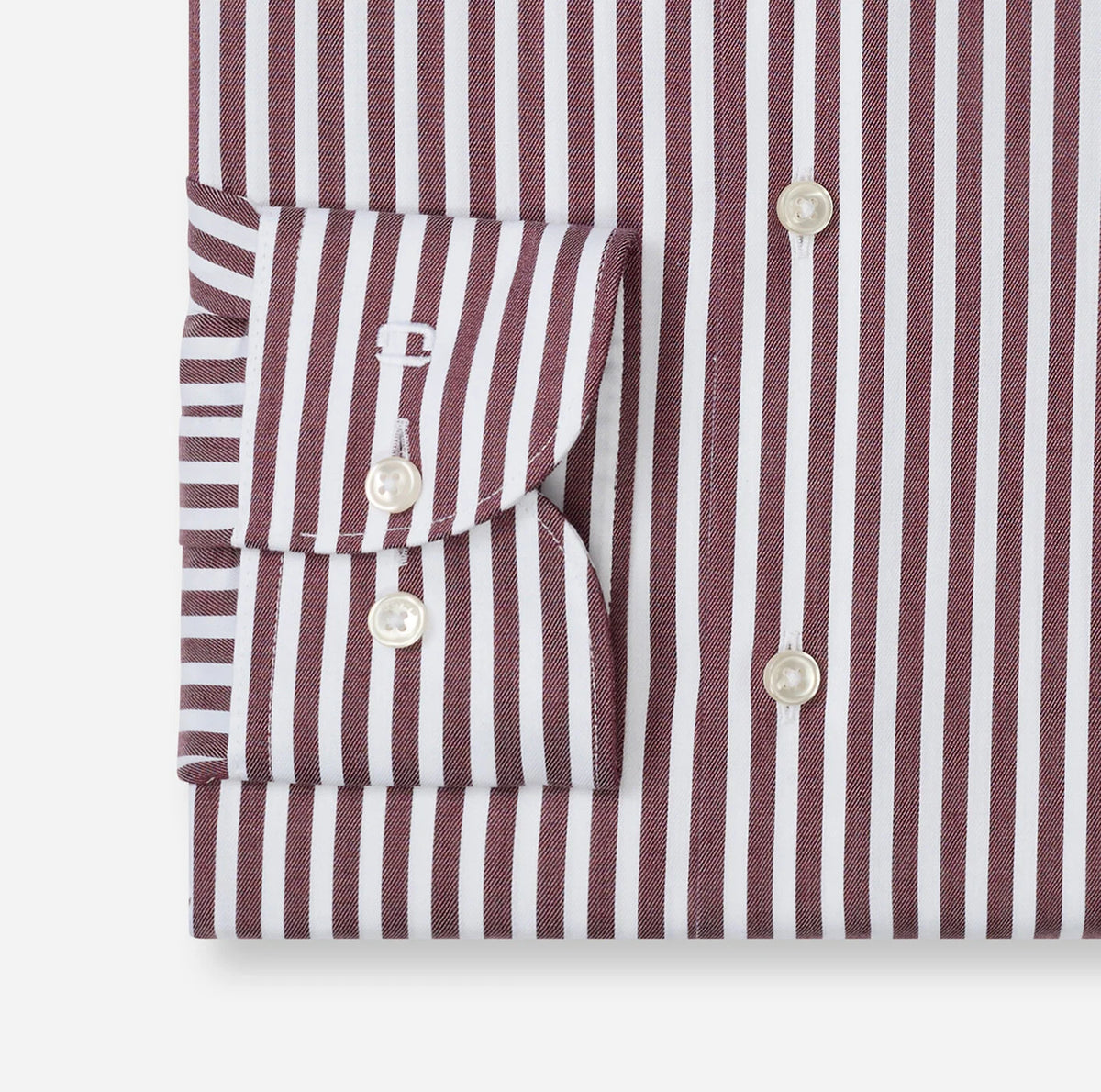 Olymp Bordeaux Striped Shirt 1288 24 37