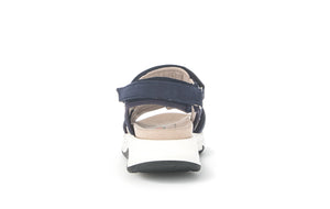 Gabor 26.889.36 | Rolling Soft Velcro Walking Sandals in Navy Blue