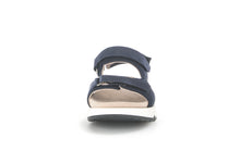 Load image into Gallery viewer, Gabor 26.889.36 | Rolling Soft Velcro Walking Sandals in Navy Blue