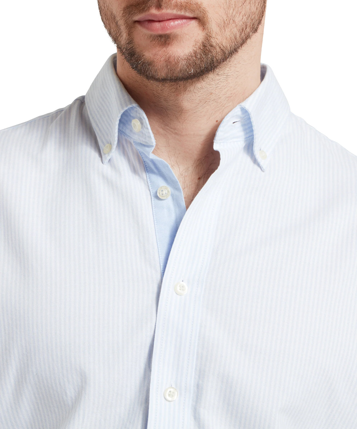 Schoffel Blue Stripe Shirt 20-4077 8294