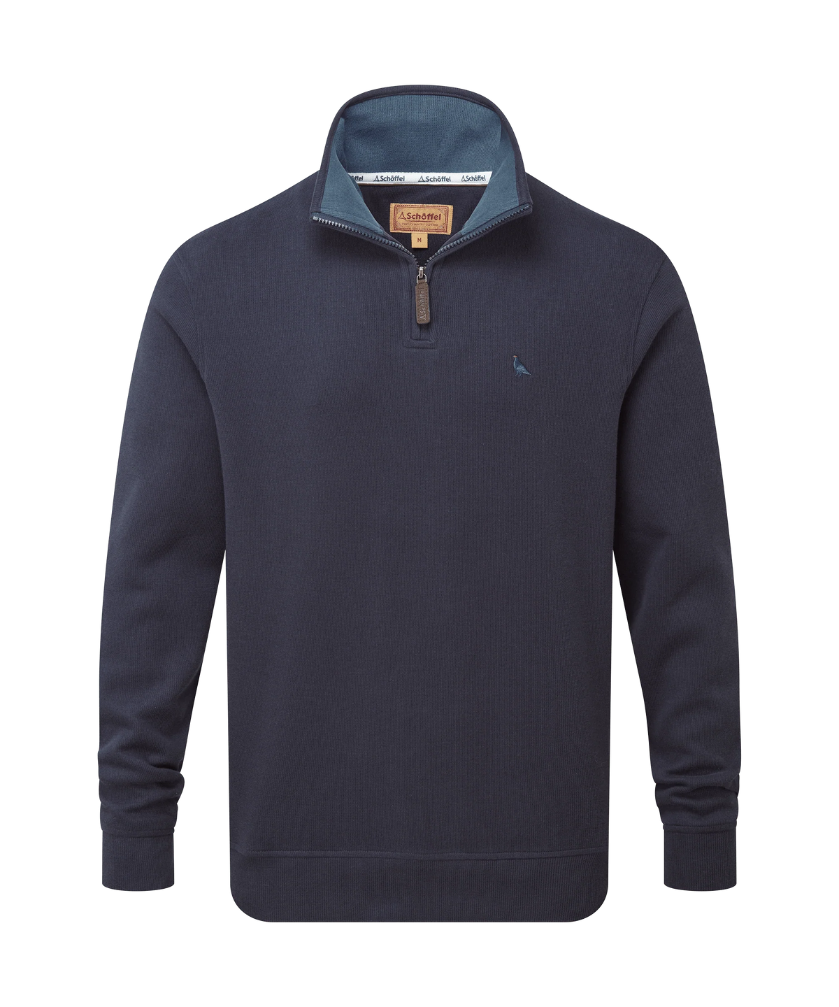Schoffel Navy Zip Sweat 20-3166 8270
