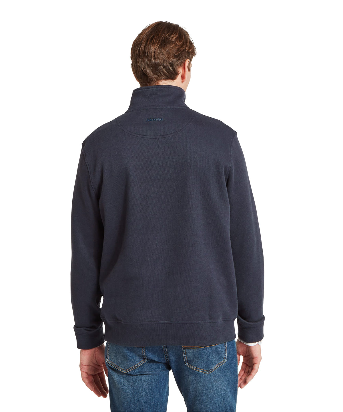 Schoffel Navy Zip Sweat 20-3166 8270