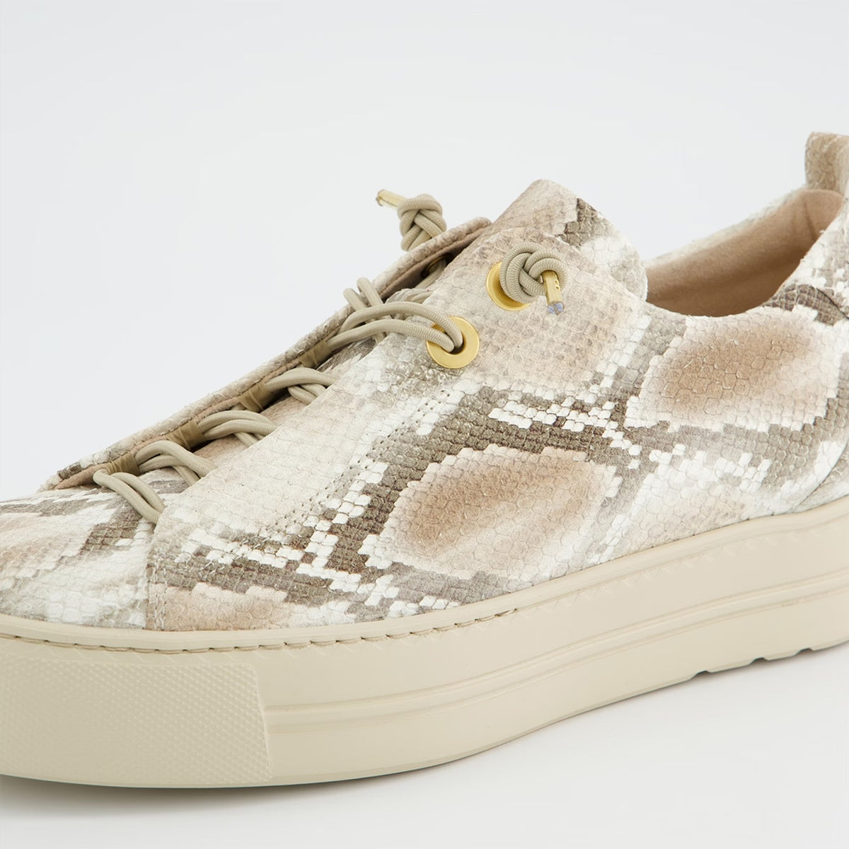 Paul Green Beige Snakeskin Print 5317