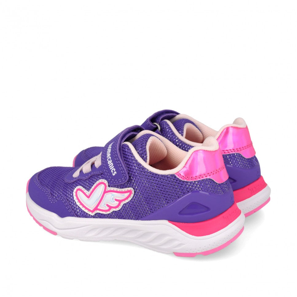 Biomecanics Girls Purple Pink Trainers 261273 A164
