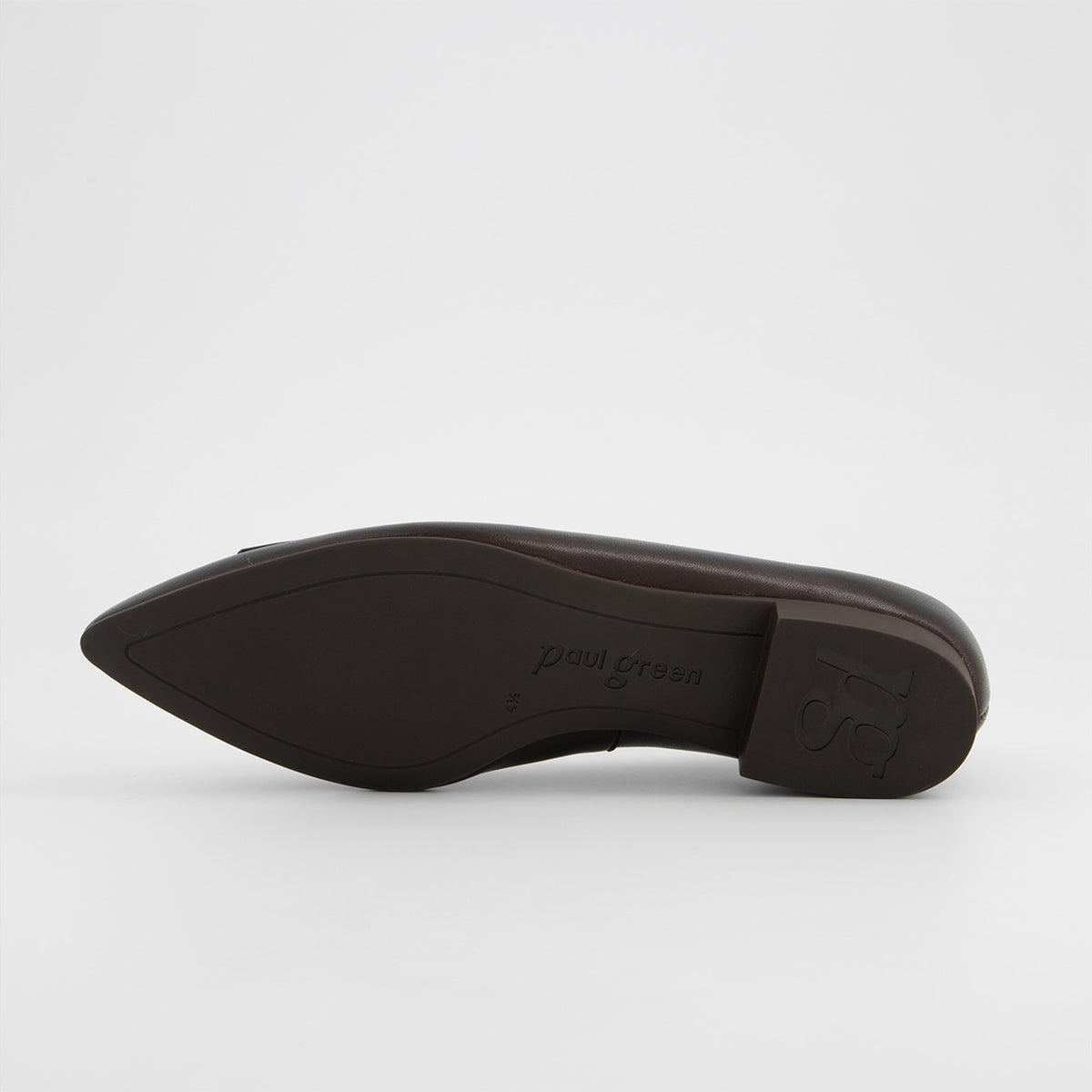 Paul Green Dark Brown Leather Loafers 3792 222