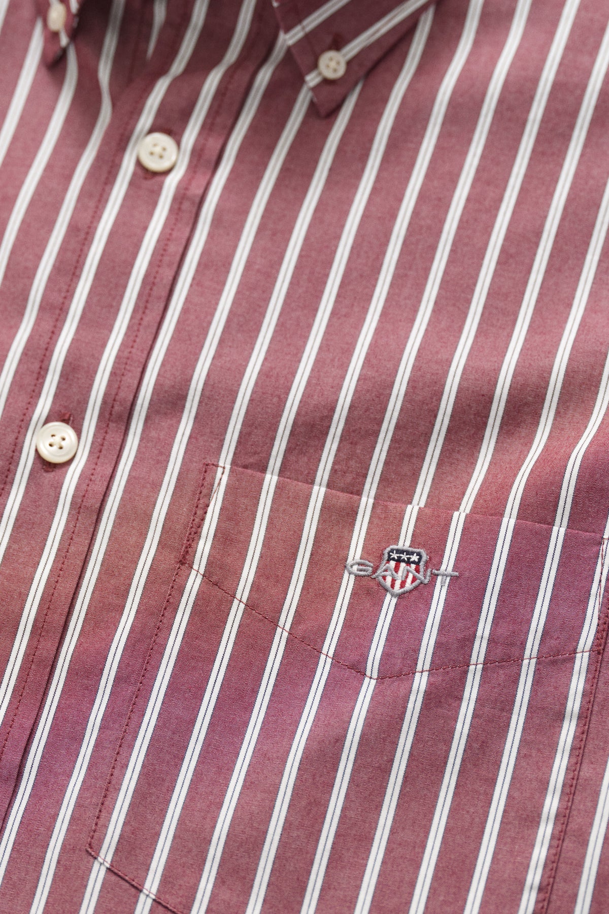Gant Deep Wine Stripe Shirt 3263003 676