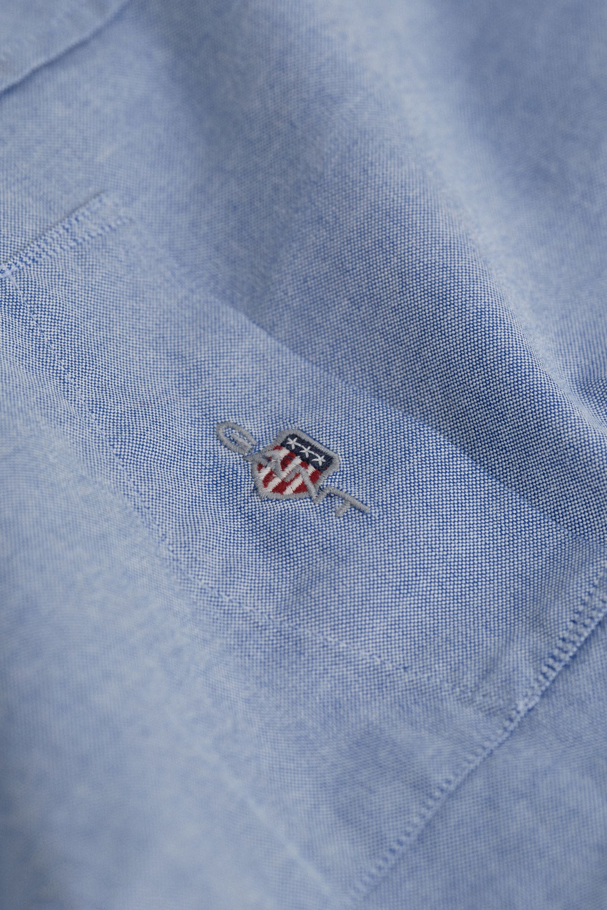 Gant College Blue Oxford Shirt 3000200 436