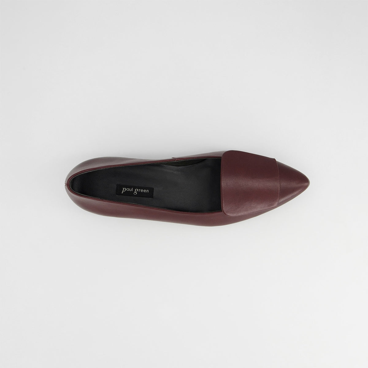Paul Green Burgundy Leather Loafers 3792 221