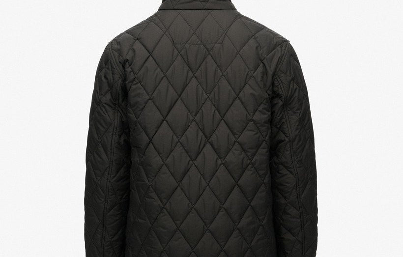 Superdry Black Quilted Jacket M5012225A 9KK