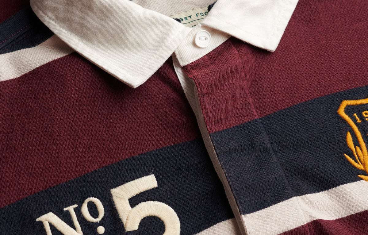 Superdry Burgundy Port Rugby M1110483A K1L