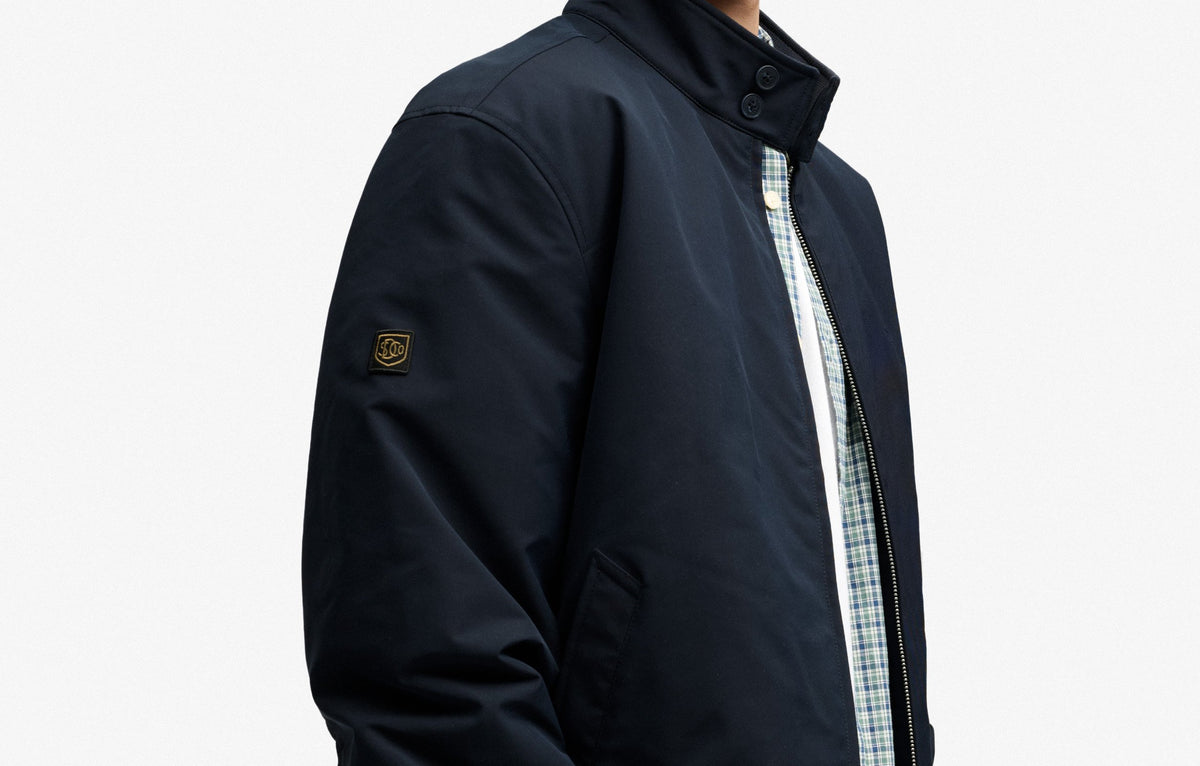 Superdry Navy Harrington Jacket M5012483A 98t
