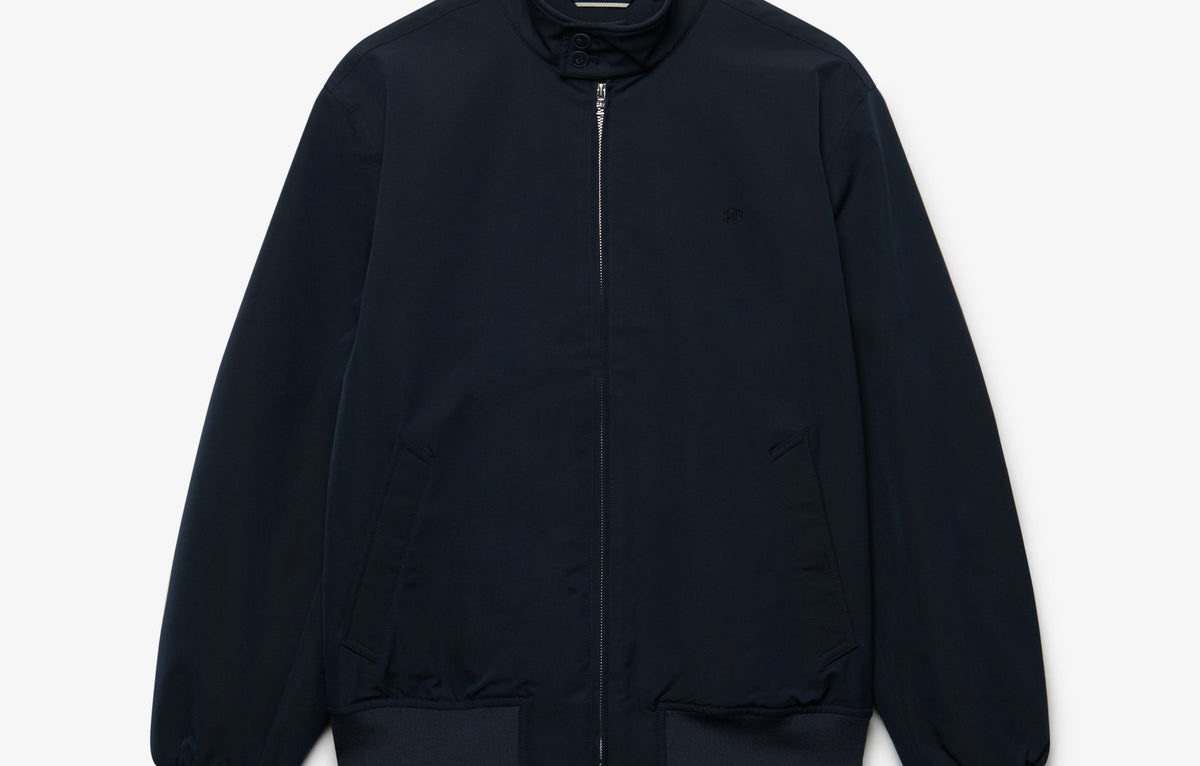 Superdry Navy Harrington Jacket M5012483A 98t