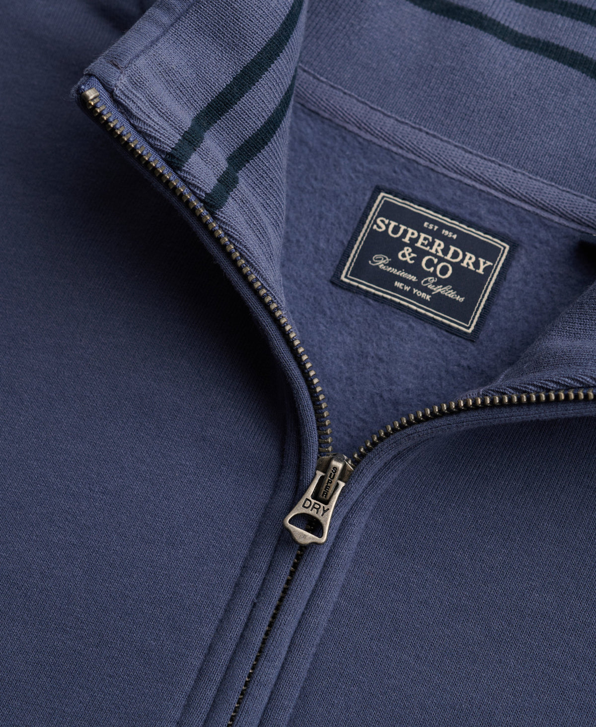 Superdry Soft Navy Blue Zip Sweat M2014700A 27S