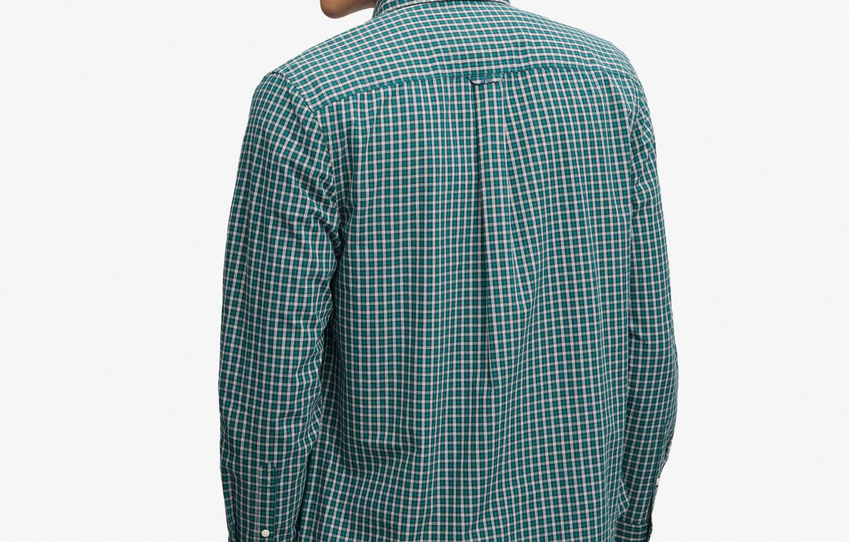 Superdry Green Check Shirt M4011196A L9H
