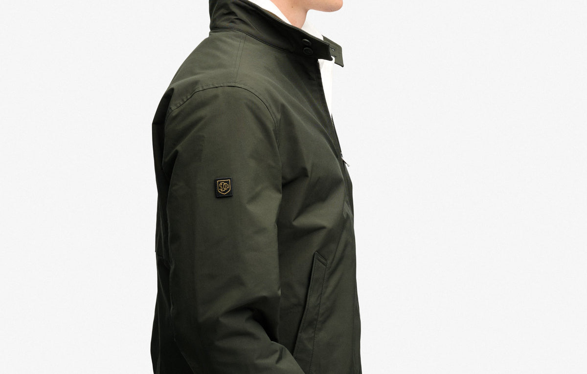 Superdry Olive Green Harrington Jacket M5012483A 1KM