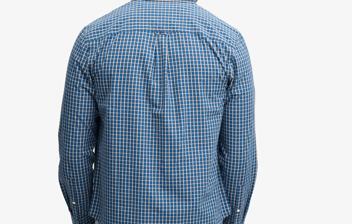 Superdry Blue Check Shirt M4011196A L9I