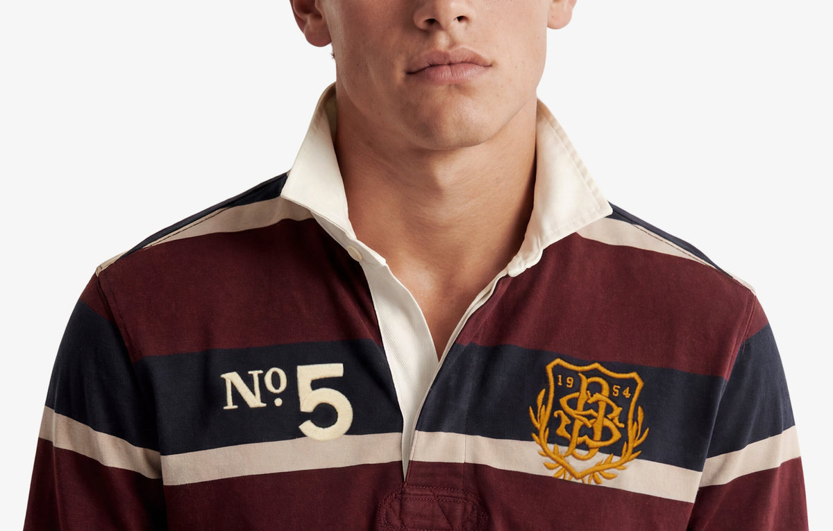 Superdry Burgundy Port Rugby M1110483A K1L