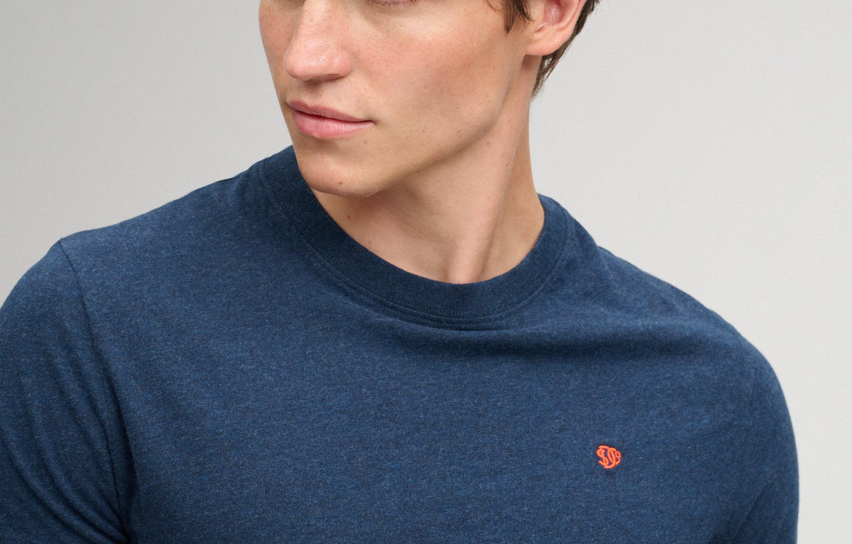 Superdry Sea Blue Marl Tee M1012473A L7A