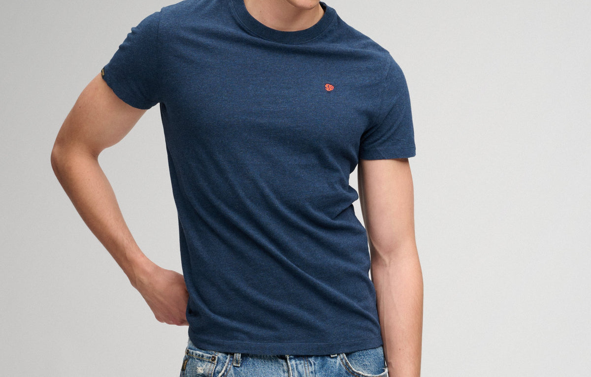Superdry Sea Blue Marl Tee M1012473A L7A