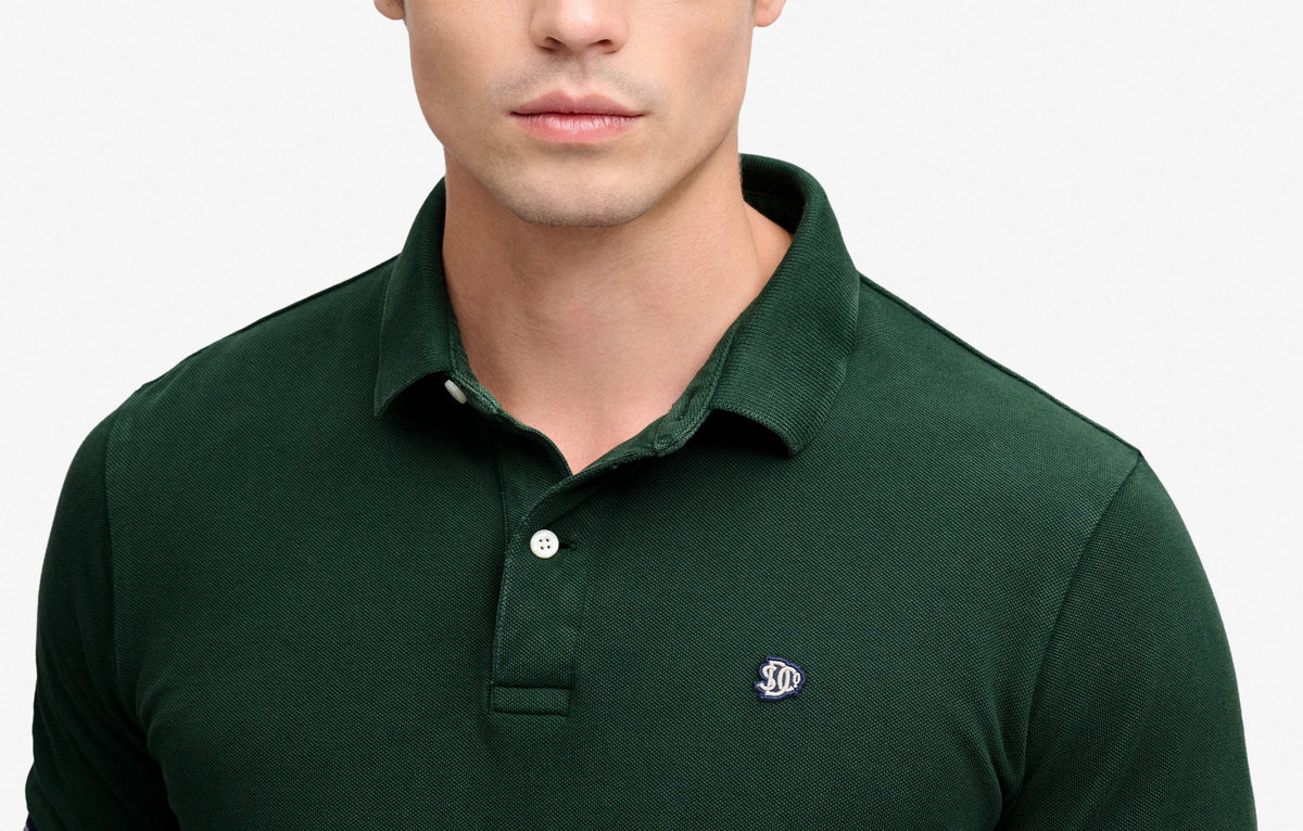 Superdry Green Polo Shirt M1110451A 5AO