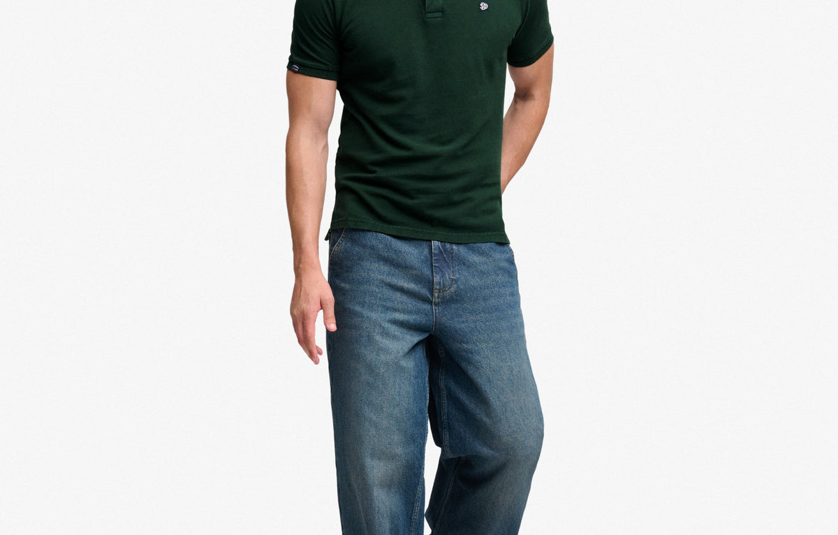 Superdry Green Polo Shirt M1110451A 5AO