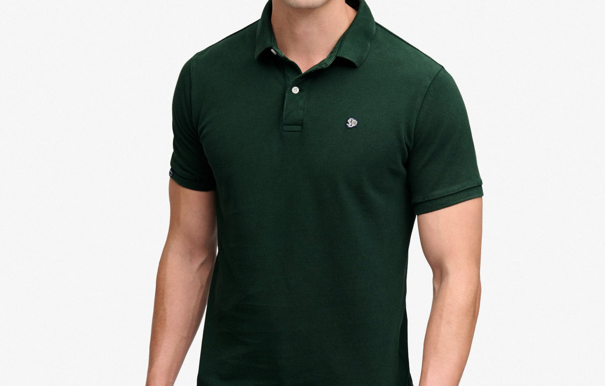 Superdry Green Polo Shirt M1110451A 5AO