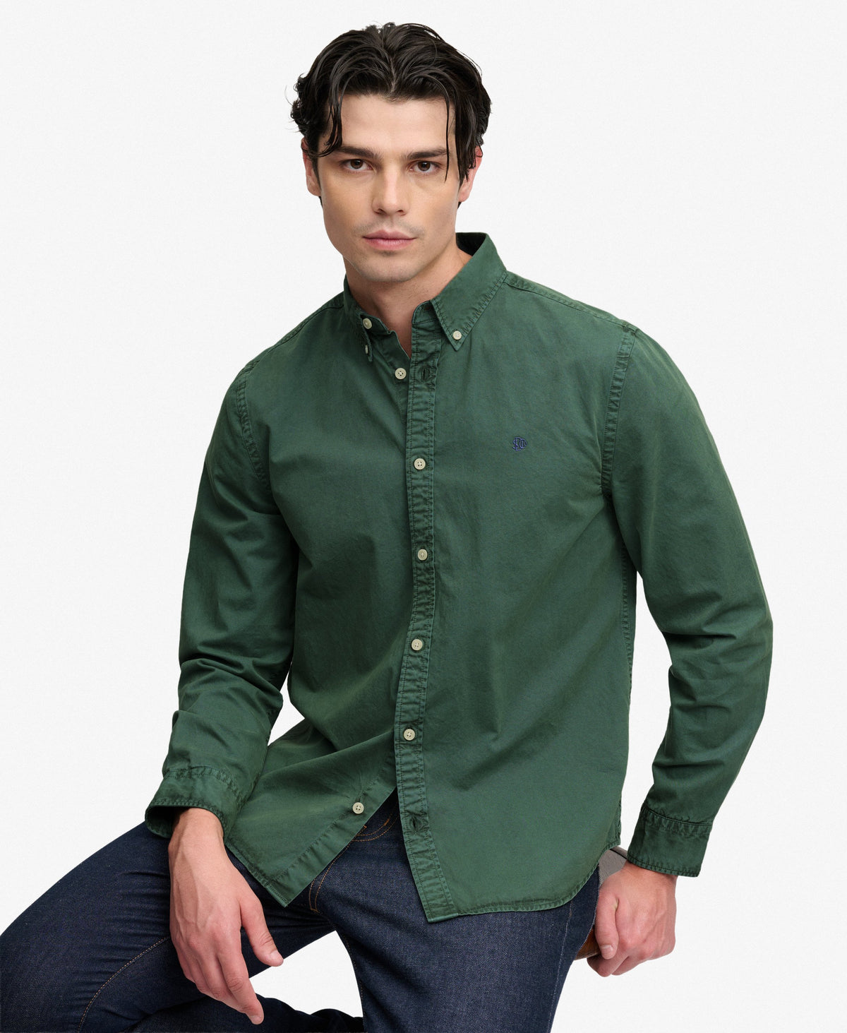 Superdry Green Shirt M4011194A L8D