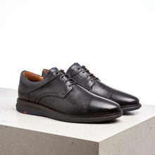 Load image into Gallery viewer, Lloyd Mathew | Leather Upper &amp; Lined Dressy Casual Shoes in Black
