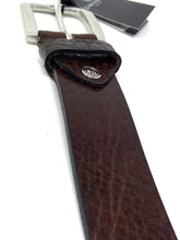 Load image into Gallery viewer, 1000336 | Lindenmann Belt brown leather snakeskin design for sale online ireland