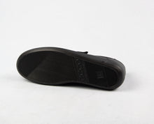 Load image into Gallery viewer, Ecco Double Velcro Strap Leather Shoes in Black 206513