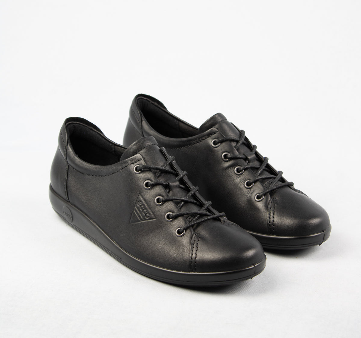 Ecco leather best sale sneakers womens